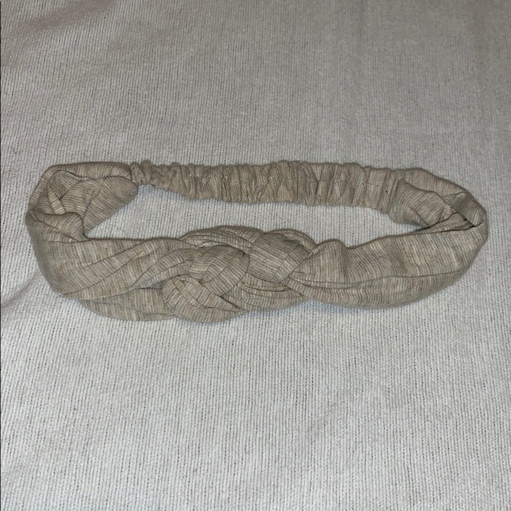 Grey headband